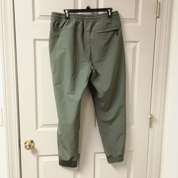 Old Navy Mens Joggers Size Large Heritage Green Pull On Pockets Drawstring - Picture 2 of 4